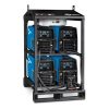 Miller XMT® 350 FieldPro™ with Polarity Reversing Narrow 4-Pack Rack fused 460/575 V Tweco